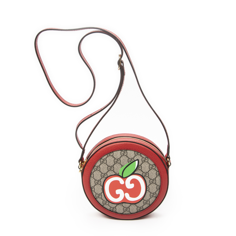 Gucci Mini GG Round Crossbody